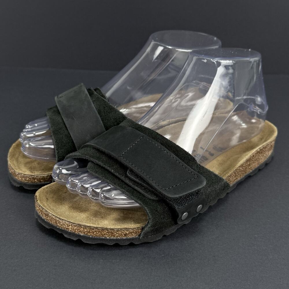 Birkenstock Oita Women’s Size 5 Black Suede Slide Sandals Comfort Casual Shoes